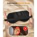 Silk Sleep Mask Light Blocking - LC-dolida Cooling Eye Mask for Migraine & Dry Eye 3-in-1 Set with Silk Senna Seed & Gel Eye Masks for Men & Women - Buy Online on GoSupps.com