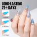 TOMICCA 4-in-1 Super Gel Nail Glue for Acrylic Nails - Nail Extension Gel with Base Coat, Flat Rhinestone and Foil Glue - 8ml - Buy Online on GoSupps.com