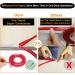 Edge Corner Protector Baby Proofing Guards Clear Soft Silicone Bumper Strip 20ft(6m) with Upgraded Pre-Taped Strong Adhesive Round Child Safety Edge Protector(8pack) for Cabinets Tables Furniture 20 FT & 8 CORNERS - Buy Online on GoSupps.com