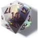 Mini Planet Handmade Sharp Edged DND Dice Set for TTRPG D&D - Polyhedral Dice Critical Role Goblin Glitter RPG Resin Hoard Dark Knight - Buy Online on GoSupps.com