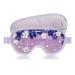 ZN CUET D Ice Eye Mask Gel Cooling Eye Mask Reusable Cold Eye Mask for Puffy Eyes Eye Ice Pack Eye Mask with Soft Plush Backing for Dark Circles Migraine Stress Relief (1CS Purple)
