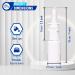 Jully 3-Pack 20ML Nasal Mist Sprayer - Refillable Pump for Medical Saline Home Remedy - Improved Modern Design - Sturdy HDPE Plastic - Easy Dosage Mechanism (3 Count) - Buy Online on GoSupps.com