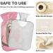 Sloth Heart Hot Water Bottle - 1L BPA Free for Pain Relief & Therapy | Small Size for Back Pain Hot & Cold Use - Buy Online on GoSupps.com