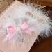 PLCPDM Hair Clip Bangs Clip Sweet Girls Duckbill Clip Headdress Hair Accessories Bow Hairpin Blue - Buy Online on GoSupps.com