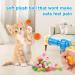 Interactive Cat Toys - 2 Pieces with 100 Plush Balls | Noiseless & Fun for Indoor/Outdoor Training | Relieves Depression in Cats & Kittens - Buy Online on GoSupps.com