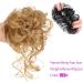 Messy Bun Hair Piece for Women Messy Bun Hair Piece Tousled Updo with Tendrils Hair Bun Extensions Elastic Wavy Curly Hair Ponytail Hairpieces Hair Scrunchies for Women Fake Hair Accessories for Wo Am41-103 - Buy Online on GoSupps.com