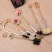 Coshine 8pcs Sailor Moon Makeup Brush Set with Pouch - Magical Girl Gold Cardcaptor Sakura Brushes and Cute Pink Bag - Buy Online on GoSupps.com