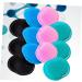 Sewoart 12th Hair Brush - Black Silicone Shampoo & Scalp Massage Comb for Salon Cleaning - Buy Online on GoSupps.com
