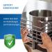 Reer Stove Guard CLASSIC - Stainless Steel Extra Safe Kitchen Clamp Fits 99% of Kitchens Silver Version 2022 - International Shipping Available - Buy Online on GoSupps.com