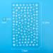 Christmas Nail Art Stickers Decals - 1400+pcs Self Adhesive - Snowflake, Elk, Stockings, Snowman, Bell - Merry Christmas Decorations - 5 Colors - Buy Online on GoSupps.com
