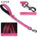 Vivaglory Short Dog Leash 46cm - Pink Traffic Leash for Medium & Large Dogs | Durable Training Line - Buy Online on GoSupps.com