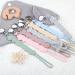Kowlone Koala Bear Silicone Dummy Clip | Binky Holder Set for Teething Baby | 1-Piece Design | Pink/Grey/Blue - Buy Online on GoSupps.com