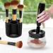 Olivia Rose Electric Makeup Brush Cleaner Spinner | Deep Clean 8 Size Rubber Collars (Black) - Fast International Shipping - Buy Online on GoSupps.com