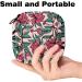 Women s Tropical Pink Flower Napkin Storage Bag | Portable Menstrual Cup & Bandages | Ideal for First Period - Buy Online on GoSupps.com