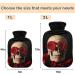 Shop Naanle Fantasy Skull Roses 2L Hot Water Bottle | Heat & Cold Therapy for Pain Relief - Buy Online on GoSupps.com