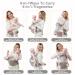 GrownSy Baby Carrier | Advanced 6-in-1 Ergonomic Baby Carrier for Newborns & Toddlers (0-36 Months) - Adjustable & Breathable (Light Gray) - Buy Online on GoSupps.com