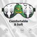 Green Ghost Horror Halloween Pumpkin Print Eye Mask | Ultra-Soft Light-Blocking | Perfect for Comfortable Sleep | International Shipping Available - Buy Online on GoSupps.com