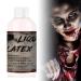 CHASPA Light Flesh Liquid Latex SFX Makeup for Halloween Costume Special Effects Make Up Body and Face Glue for Skin Monster Zombie Scar Wounds Makeup 6.8 FL.OZ