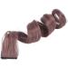 Gray Clip-in Hair Extensions No Trace Clip-in Hair Extensions Lifelike Length 55cm Width 4cm Hairpieces Multiple Colors for Women Daily School (Milky Lavender) - Buy Online on GoSupps.com