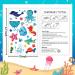 Undersea Glow Temporary Tattoos for Kids - 170 Styles, Ocean Beach Party Decorations - 12 Sheets - Buy Online on GoSupps.com