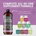 Premium Liquid Collagen with Biotin, Keratin, Saw Palmetto - Hair Skin and Nails Vitamins - Made in USA - 16 Fl. Oz - Buy Online on GoSupps.com