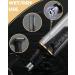 2023 Rechargeable Nose Hair Trimmer for Men - Painless Professional Dual Edge Blades, IPX7 Waterproof, Powerful Motor - Easy Cleansing - Grey Gold - Buy Online on GoSupps.com