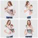 Iulonee Sling Baby Carrier: Ergonomic Adjustable Carrier for Newborns to Toddlers (3-36 Months) - Comfortable & Practical Wearable Baby Carrier - Buy Online on GoSupps.com