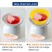 20pcs Wax Melt Warmer Liners - Silicone Candle Scent Melter Replacement - Yellow | Sourcing Map - International Shipping - Buy Online on GoSupps.com