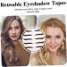 DRESSOOS Double Sided Eyelid 20 Pairs Eyeshadow Stickers Adhesive s Makeup Tape Eye Line Strips Applique Flash - Buy Online on GoSupps.com