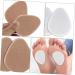 Didiseaon 10 Pairs Forefoot Pads - Comfort & Cushioning for High Heels | Metatarsal Toe Filler Inserts | Non-Slip Wool Fleece - Buy Online on GoSupps.com