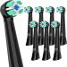 8 Substitute brush heads Compatible with oral B io 3/4/6/7/8/9/10 on the plug -in brush powerful cleaning toothbrush head Compatible with io upright toothbrushes (black) 8er black