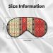 Navaho Style Unisex Sleep Eye Mask | Soft Comfort Travel Eye Shade for Yoga & Shift Work - Buy Online on GoSupps.com