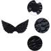 hgnxa Kids Black Devil Wing Ox Horn Headband Halloween Evil Queen osplay Props Hairband - Buy Online on GoSupps.com
