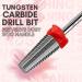 Makartt 5 in 1 Nail Drill Bits  3/32" Shank Tungsten Carbide Tapered Drill Bits for Nails Fast Removing Acrylic Nail Hard Gels Cuticle Professional Nail Efile Bit For Nail Drill Machine(Fine  Silver) Tapered-F - Buy Online on GoSupps.com