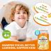 Magnesium Glycinate Gummies for Kids Brain Supplement for Memory and Focus with Phosphatidylserine L-Theanine Zinc for Kids & Adults Sleep Cognition Calm Strawberry & Banana Flavor 60ct Strawberry & Banana 60 Count (Pac  - Buy Online on GoSupps.com