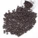 Vlasy 600 Pcs Silicone Micro Rings for I Tip Hair Extensions 5mm Micro Nano Beads Micro Links Hair Beads (Brown) Micro-5mm-600Pcs Brown