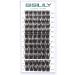 SISILILY Individual Cluster Lashes 72 Clusters C D Curl | DIY Lash Extensions 10-16mm Wispy Fluffy Reusable False Eyelashes - DM28 Mix - Buy Online on GoSupps.com