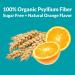 Organic Psyllium Fiber Powder - Sugar Free, Keto-Friendly, Non-GMO | Digestive & Heart Health Support | Natural Orange Flavor - 42 Servings - Buy Online on GoSupps.com