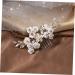 Ipetboom Bridal Comb Hair Combs Pin Wedding Hair Combs Wedding Hair Accessories Hair Deyer Wedding Hair Clip Wedding Decor Flower Hair Comb Hand Made White Pearl Hair Piece Bride - Buy Online on GoSupps.com