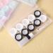 10 Pairs Contact Lens Containers - Portable Organizer Box in Green White & Pink with Tweezers | Durable Transparent Storage for Travel - Buy Online on GoSupps.com