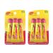 Carmex Daily Care Moisturizing Lip Balm with SPF 15 Strawberry Lip Balm Tubes 0.35 OZ Each - 3 Count (Pack of 2)
