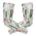 ZZKKO Flamingo Palm Tree Cooling Arm Sleeves Cover Uv Sun Protection for Men Women Running Golf Cycling Arm Warmer Sleeves 1 Pair