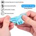 Ergonomic Writing Aids for Kids - 8 Silicone Pen Holders for Pencils | Posture Correction Tools for Left & Right-Handers (4 Colors) - Buy Online on GoSupps.com