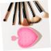 SOESFOUFU Makeup Brush Cleaning Pad Beauty Brush Cleaning Bowl Brush Cleaning Mat Silicone Dryer Cleaner Makeup Gadgets Makeup Cleaning Mat Brush Cleaners Guangdong Silica Gel Make up 12x9cm Pink - Buy Online on GoSupps.com