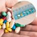 Transparent Pill Box Organizer Pill Organizer Storage Box Weekly Pill Case for Medications Vitamins Bule Blue - Buy Online on GoSupps.com