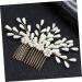 DOITOOL Bridal Hair Clip Bridesmaid Hair Accessories Hair Side Comb Clip Hair Combs for Women Clip Wedding Hair Comb Crystal Hair Comb Hair Jewels for Women Tiara Miss Hairpin Pearl - Buy Online on GoSupps.com