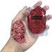 Mermaid Sequins Face Glitter Gel - Holographic Chunky Body Glitter for Face, Clavicle, Hair, Arm, Nail, Eyeshadow - Festival Nightclub Party Makeup - Waterproof Body Shimmer (Ruby 16) - 1.4oz - Buy Online on GoSupps.com