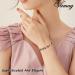 VicMAG Copper Magnet Bracelet for Women | 3500 Gauss Adjustable Jewelry | 100% Solid Pure Copper with Crystal Design & Gift Box - Buy Online on GoSupps.com