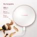 Kostlich LED Rechargeable Travel Makeup Mirror - 1x/7x Magnification, 4.7 Wide Portable Compact Folding Mirror - Buy Online on GoSupps.com