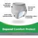 Depend Comfort Protect Incontinence Pants Men Small/Medium 60-Pack - Buy Online on GoSupps.com